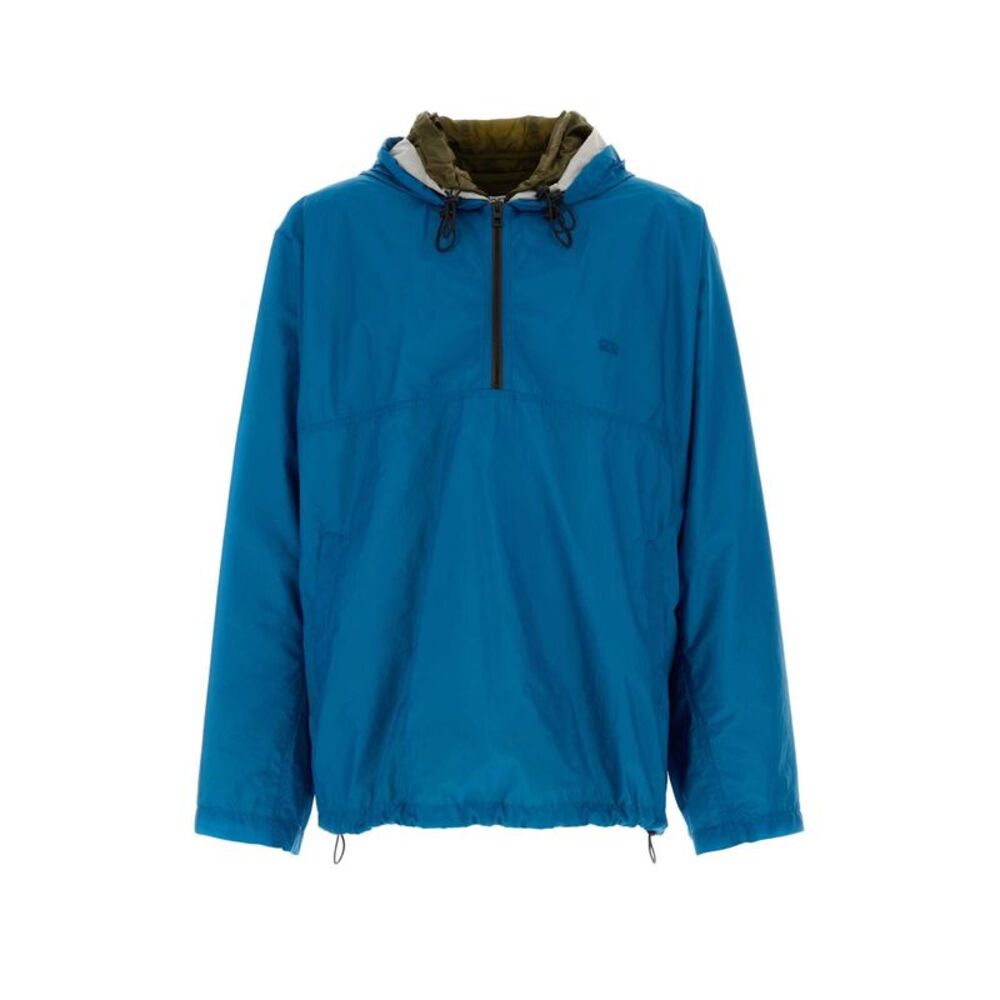 Loewe Men Blue Tech Fabric Anorak